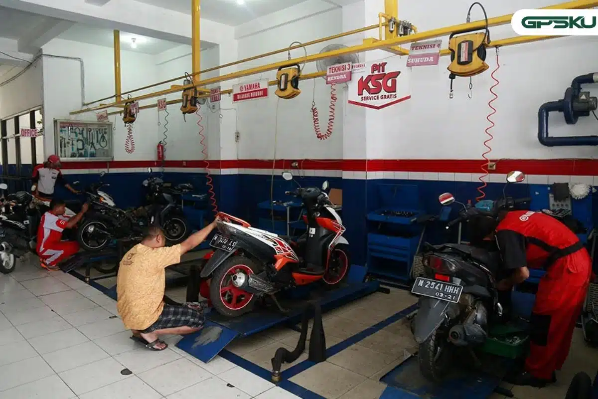 Cara menghemat bensin motor matic