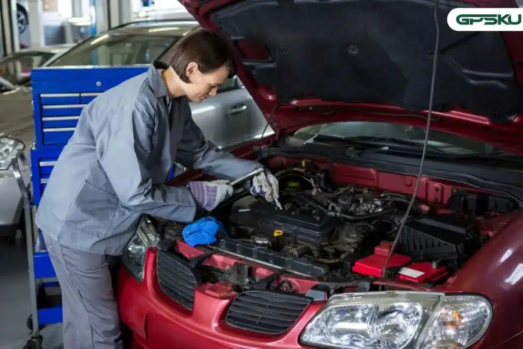 mobil tidak bisa distarter tapi aki bagus