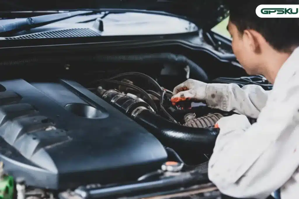 mobil tidak bisa distarter tapi aki bagus