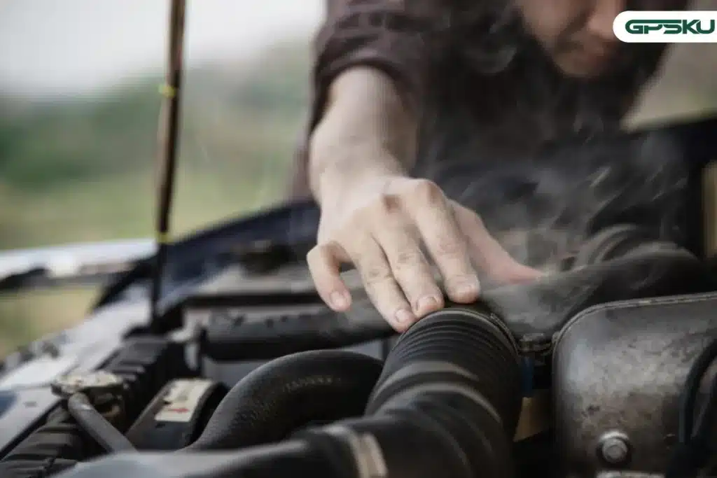 Mobil bergetar saat diam 