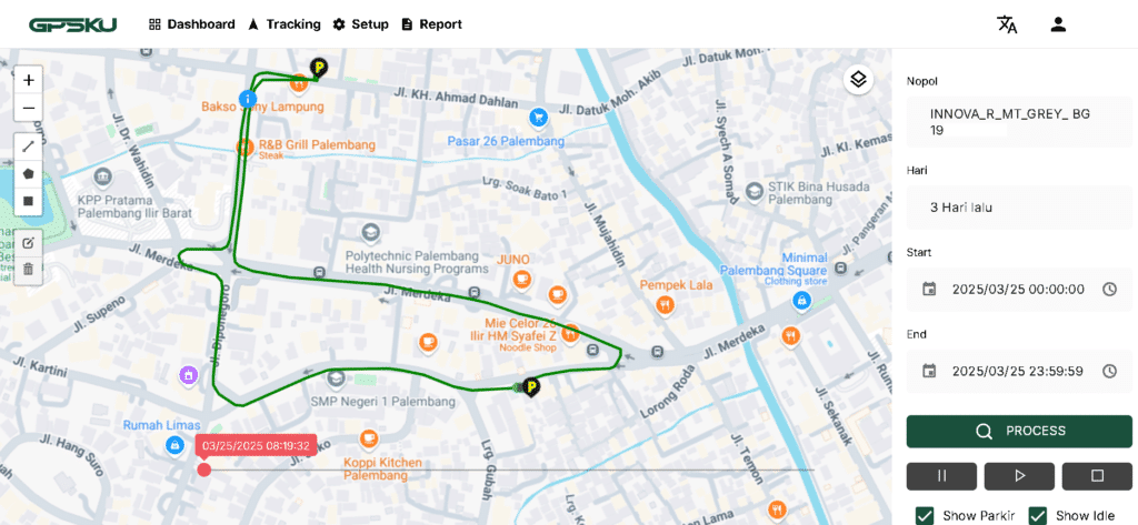 gps palembang