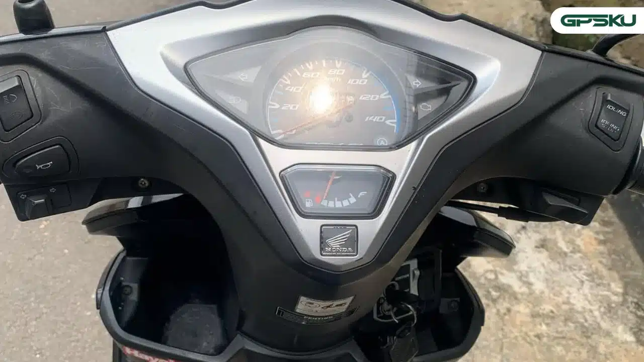 cara pasang gps di motor vario