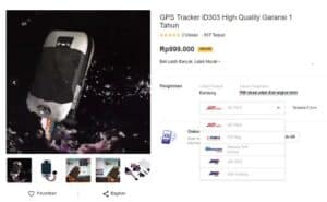 gps mobil bukalapak