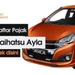 Pajak Mobil Daihatsu Ayla Tahun 2021