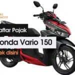 Pajak Motor Honda Vario 150 2021