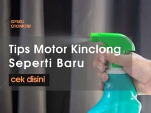 motor kinclong seperti baru