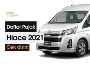 pajak hiace 2021