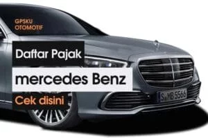 Pajak Mobil Mercedes Benz Tahun 2019 – 2020