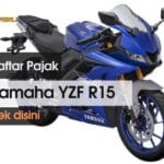 daftar pajak Yamaha YZF R15