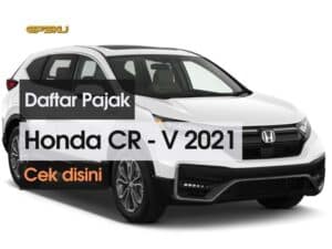 daftar pajak mobil honda crv 2021