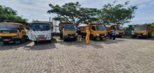 pasang gps truk limbah sampah