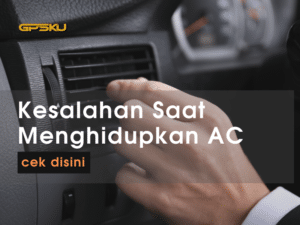 kesalahan menghidupkan ac mobil tombol