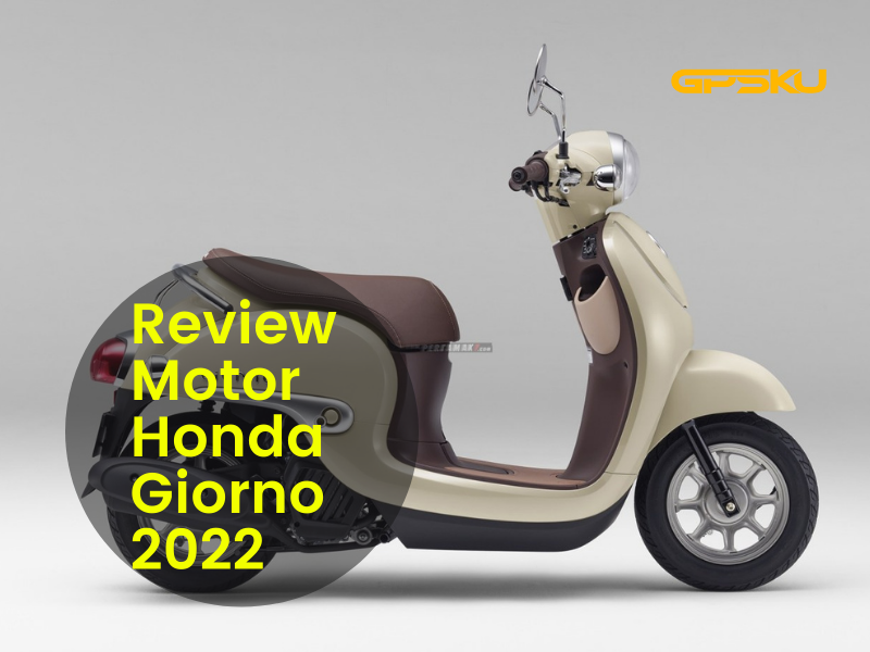 Motor Honda Giorno 2022 metropolitan