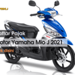 Daftar Pajak Motor Yamaha Mio J 2021