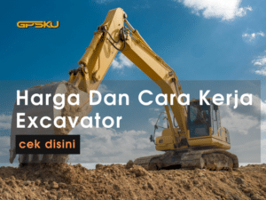 harga alat berat excavator