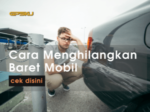 menghilangkan baret mobil kompon