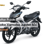 Daftar Pajak Motor Yamaha Jupiter Mx 2021