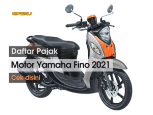 pajak motor yamaha fino 2021