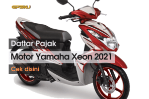 Daftar Pajak Motor Yamaha Xeon 2021