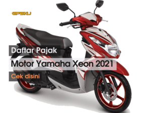 pajak motor yamaha xeon