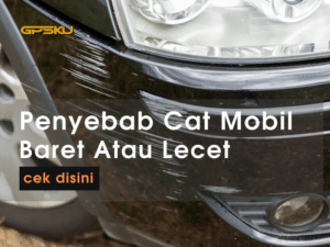 penyebab cat mobil baret pasta gigi