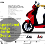Spesifikasi Motor Gesits Indonesia