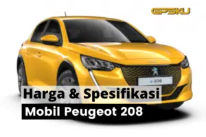 Spesifikasi Dan Harga Mobil Peugeot 208