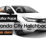 Tarif Pajak Mobil Honda City Hatchback 2022