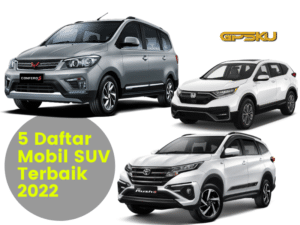 5 Daftar mobil SUV terbaik