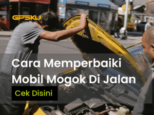 memperbaiki mobil mogok starter banjir