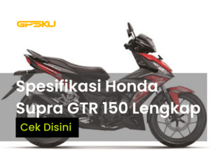 Pajak Honda Supra GTR 150
