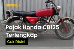 Pajak Motor Honda Cb 125, Pajak Tahunan dan STNK