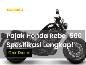 pajak honda rebel 500