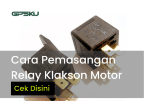 pemasangan relay klakson motor