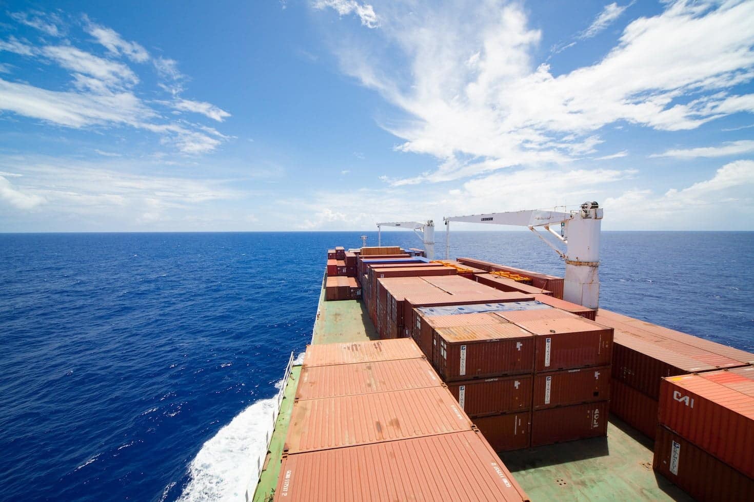 Container barang logistik