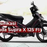 spesifikasi Honda Supra X 125 FI