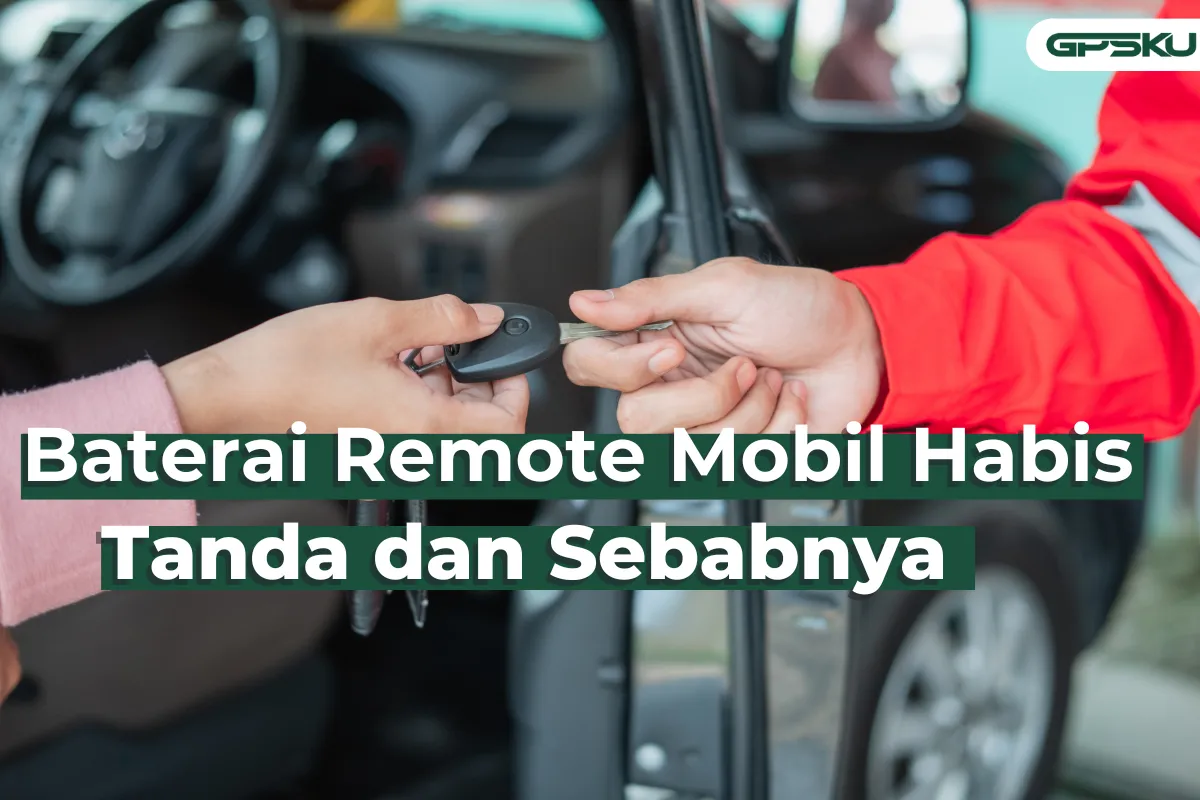 baterai remote mobil habis