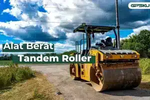 alat berat tandem roller