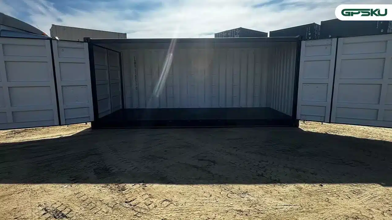 Open Side Container