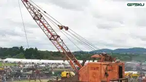 Dragline excavator
