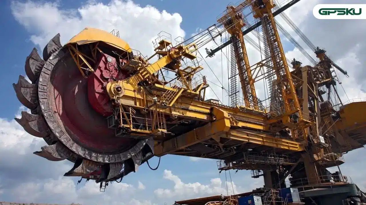 Bucket Wheel Excavator: Pengertian, Fungsi, dan Mekanismenya di Industri Pertambangan 1 Pengertian Bucket Wheel Excavator
