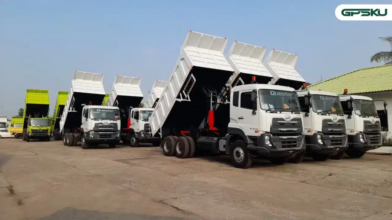 dump truck bekas