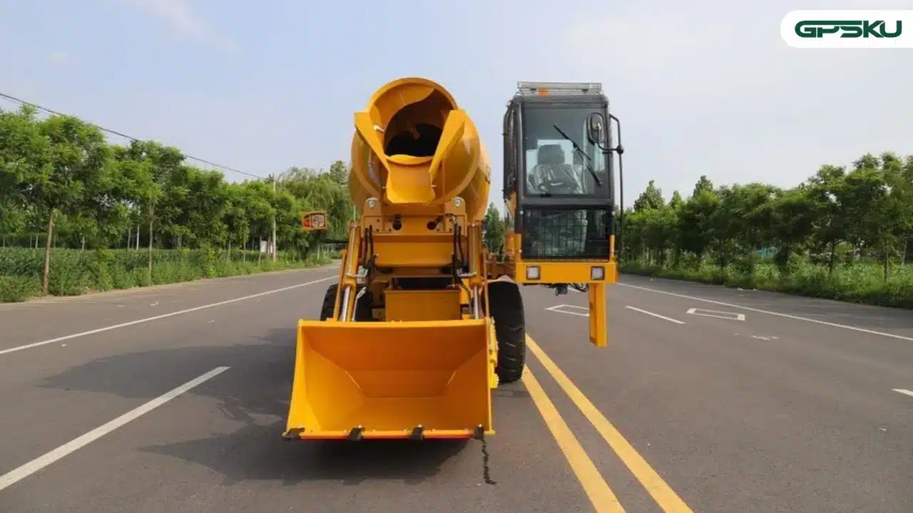 self loading mixer truck
