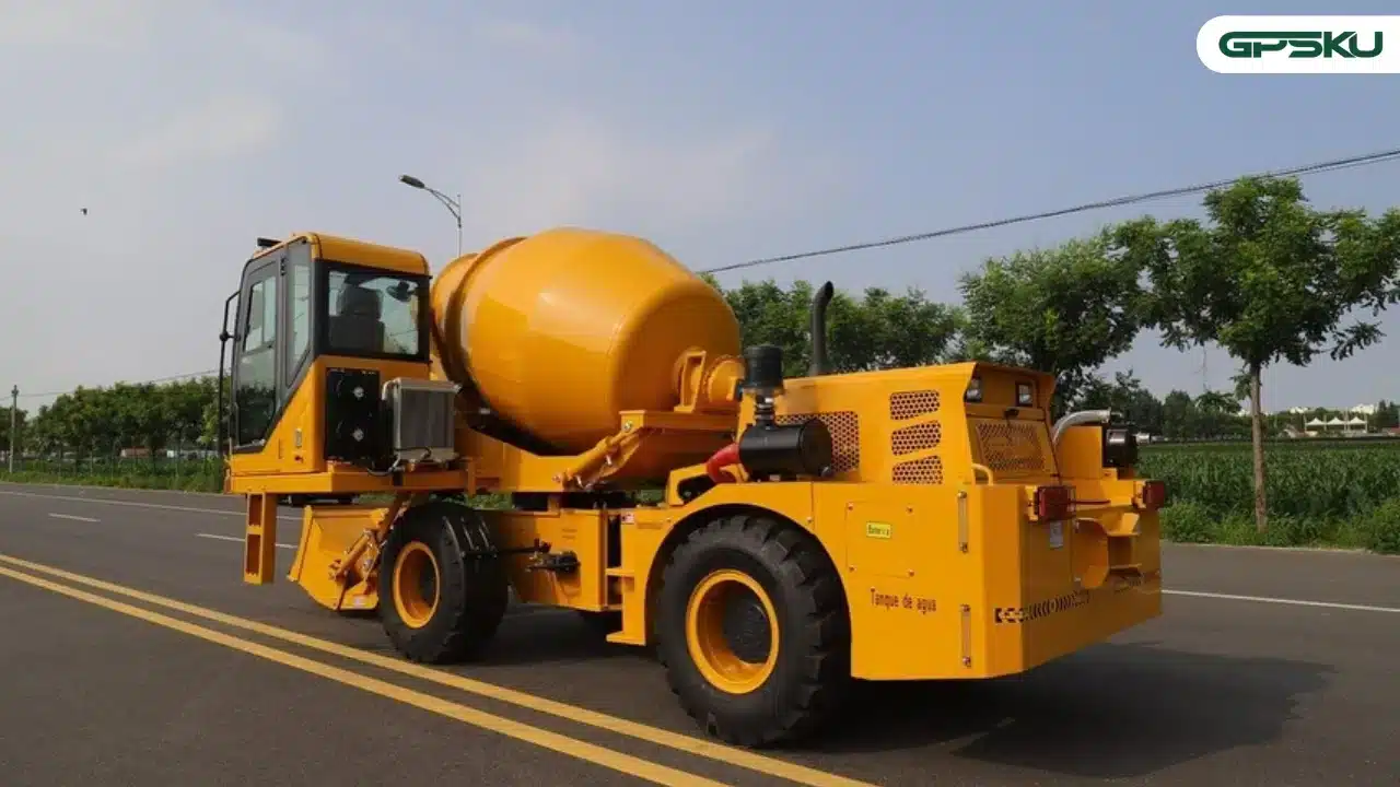 self loading mixer concrete
