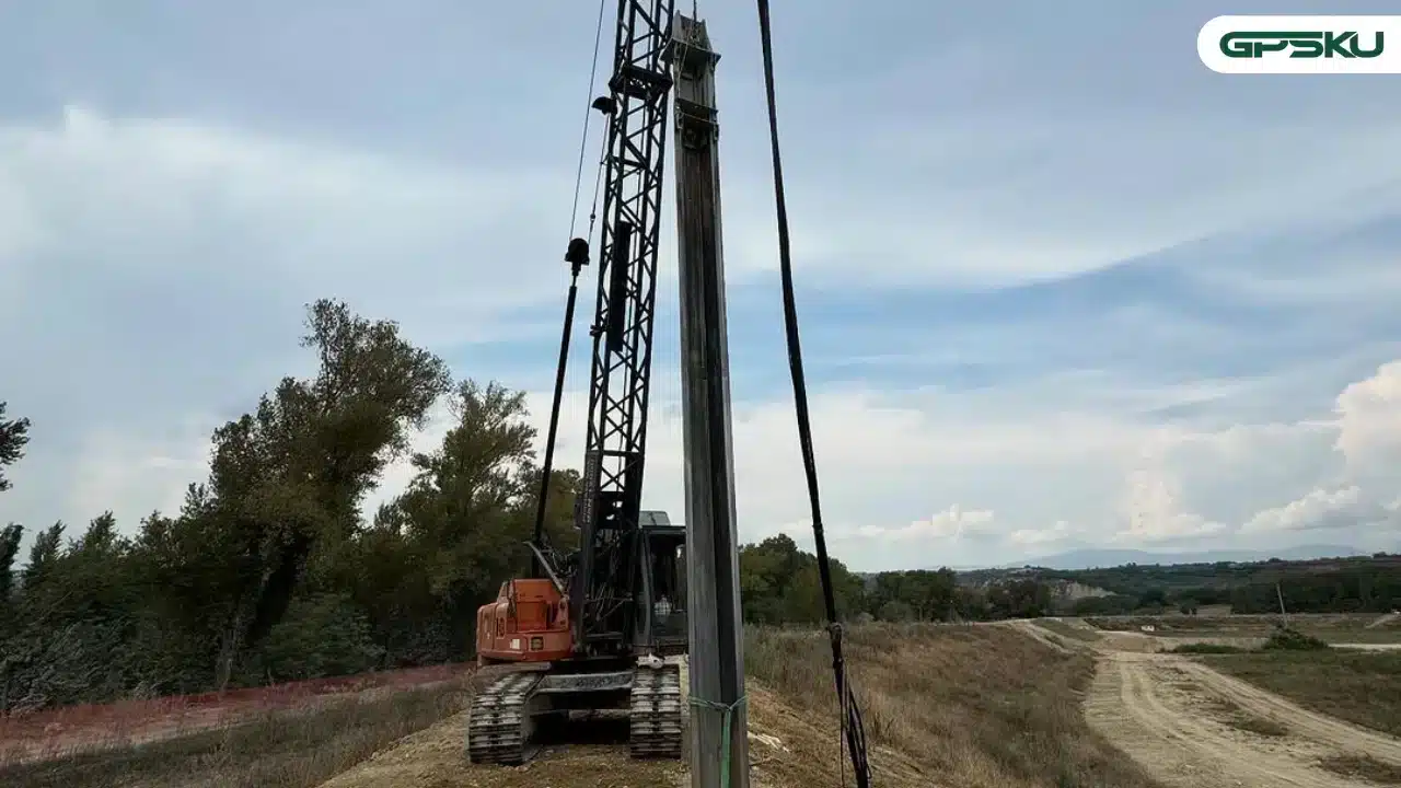 rig pengeboran minyak
