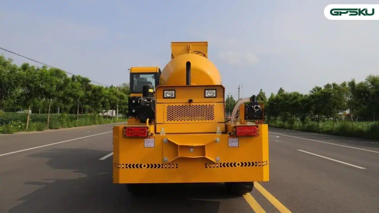 self loading mixer truck