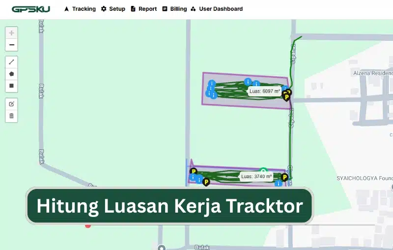 Hitung Luasan Kerja Tracktor