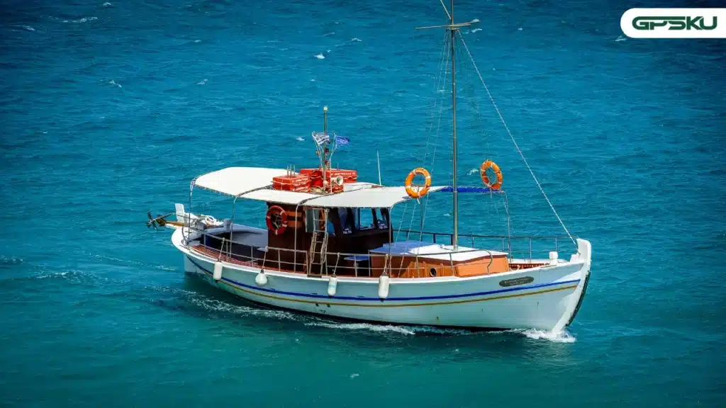 GPS satelit kapal laut