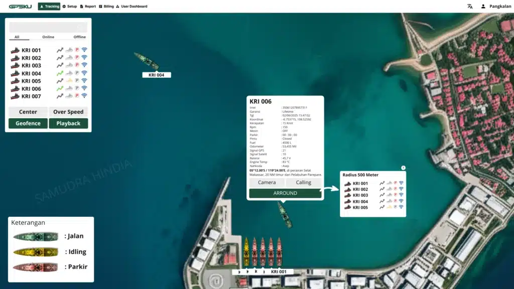 vessel tracking monitoring