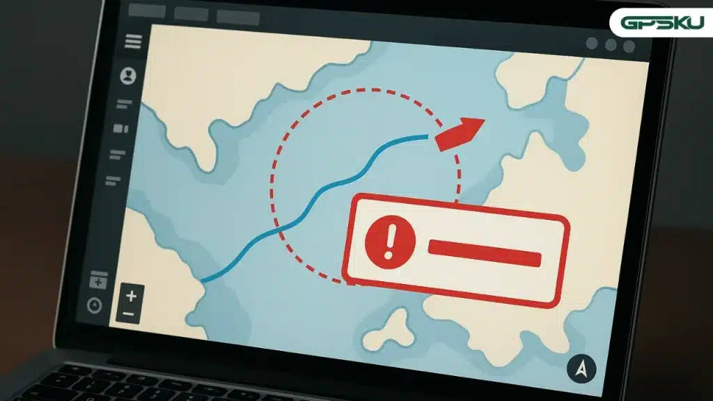 cek GPS kapal